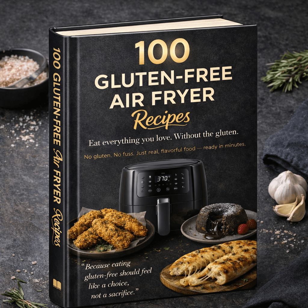 100 Gluten-Free Air Fryer Recipes – Quick, Healthy & Delicious Meals Ready in Minutes