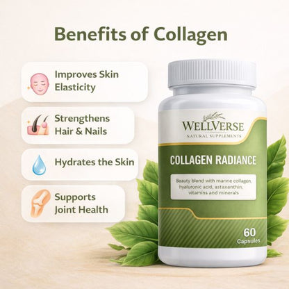 Collagen Radiance™ — Glow Skin, Strong Hair & Youthful Joints in Just Weeks