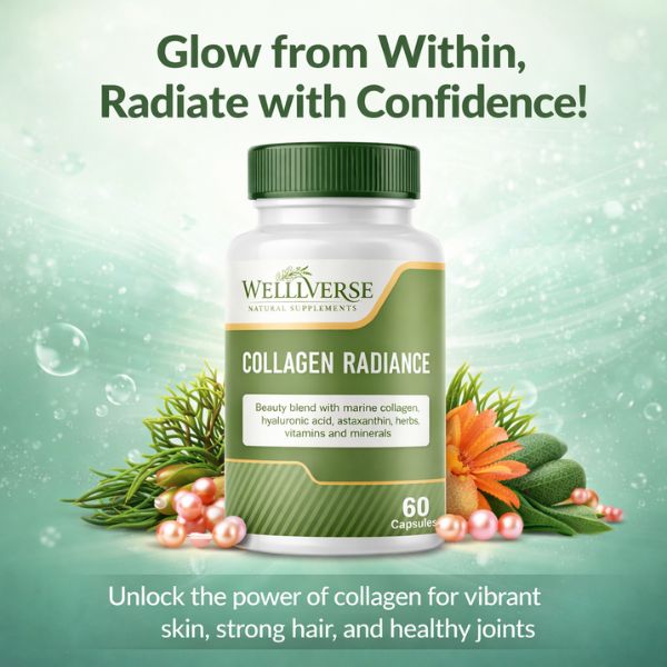 Collagen Radiance™ — Glow Skin, Strong Hair & Youthful Joints in Just Weeks