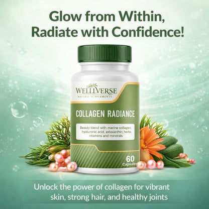 Collagen Radiance™ — Glow Skin, Strong Hair & Youthful Joints in Just Weeks